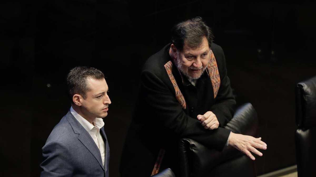 Luis Donaldo Colosio y Gerardo Fernández Noroña