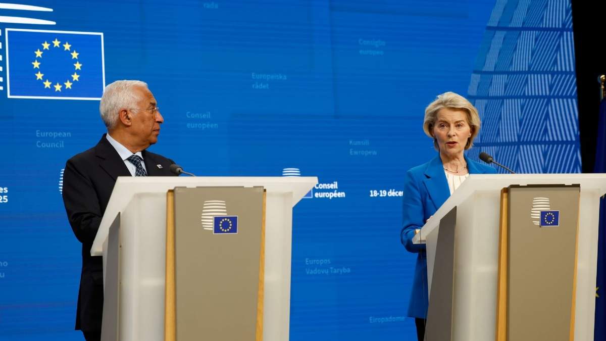 António Costa y Ursula von der Leyen