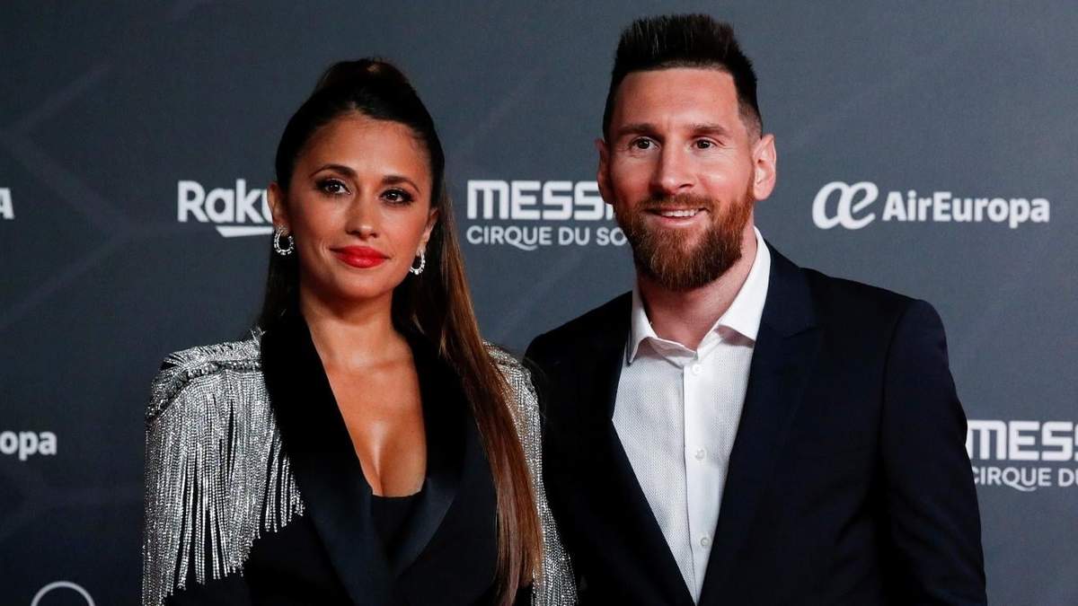 Antonela Roccuzzo y Lionel Messi. Fuente: (Instagram).