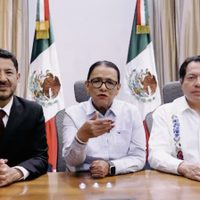 Rosa Icela Rodríguez, Mario Delgado y Martí Batres reiteran llamado al diálogo con la CNTE