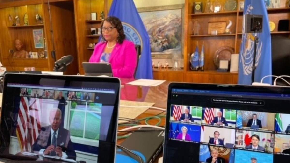 Una reunión virtual de la OPS