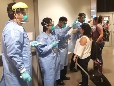 No quiso respetar la cuarentena por coronavirus y agredió a un empleado de seguridad