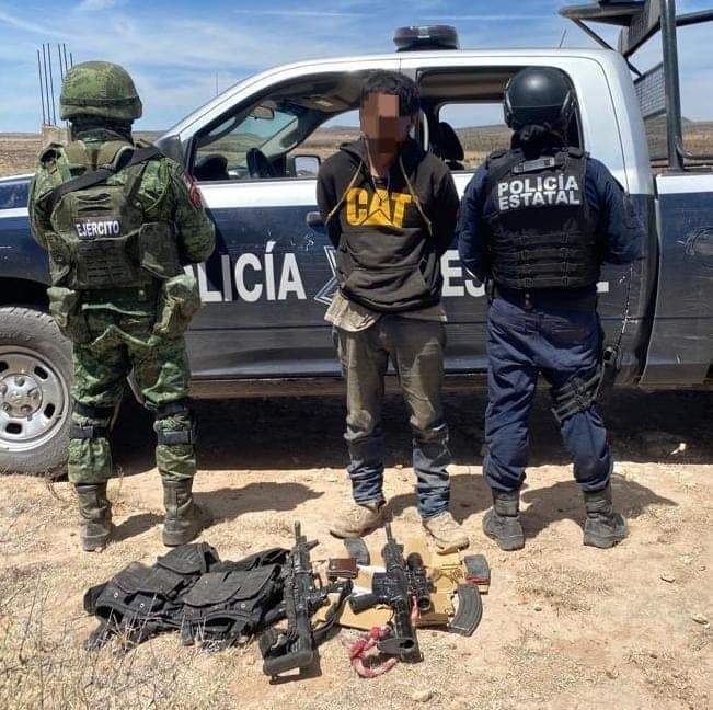 Detenido tras una emboscada a policías en Cuauhtémoc, Zacatecas