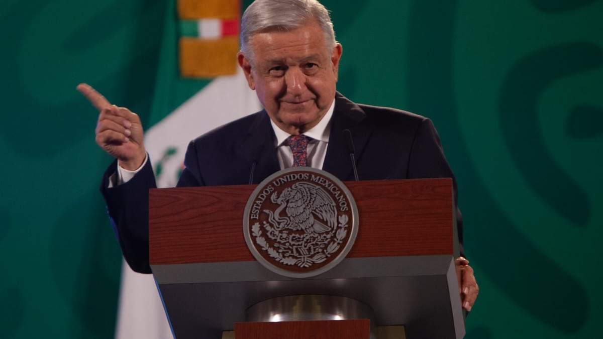 El presidente López Obrador