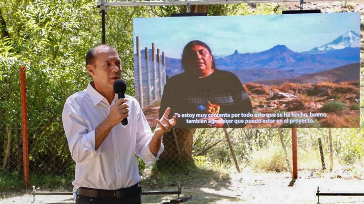 Inauguración de la obra. Fuente: (Gobierno de Neuquén)