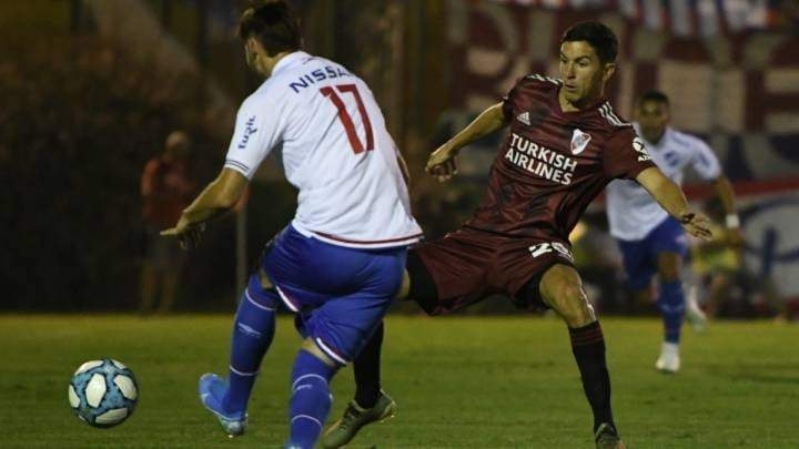 River vs Nacional. Fuente (Instagram)