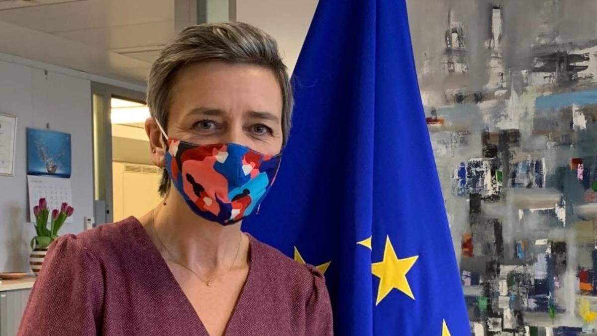 Margrethe Vestage, la vicepresidenta de Competencia de la Comisión Europea