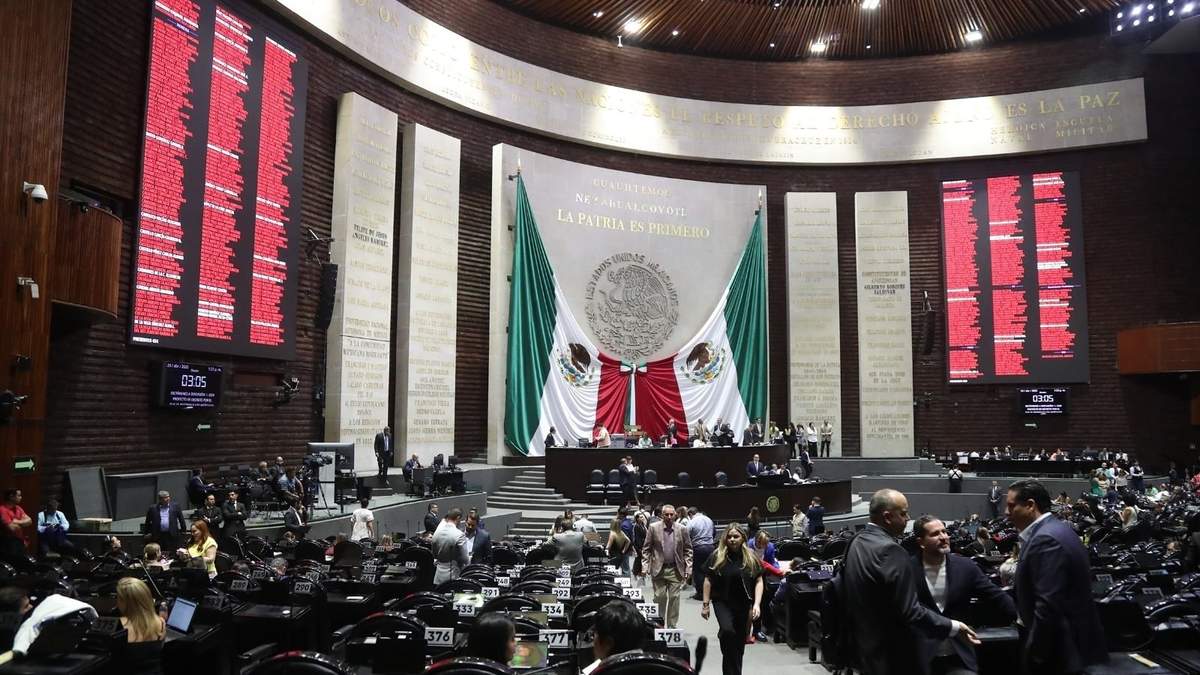 Sesión en la Cámara de Diputados