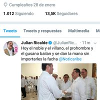 Se lían a golpes el exgobernador Félix González Canto y Julián Ricalde, exalcalde de Cancún