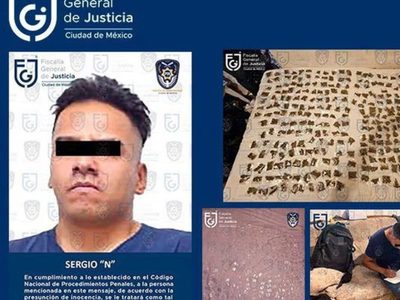 Nuevo golpe contra La Unión Tepito: Detienen a “El Monstruo”, cercano a “El Lunares”