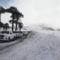 El próximo lunes no habrá trabajadores viales que despejen la nieve en las rutas provinciales de Neuquén