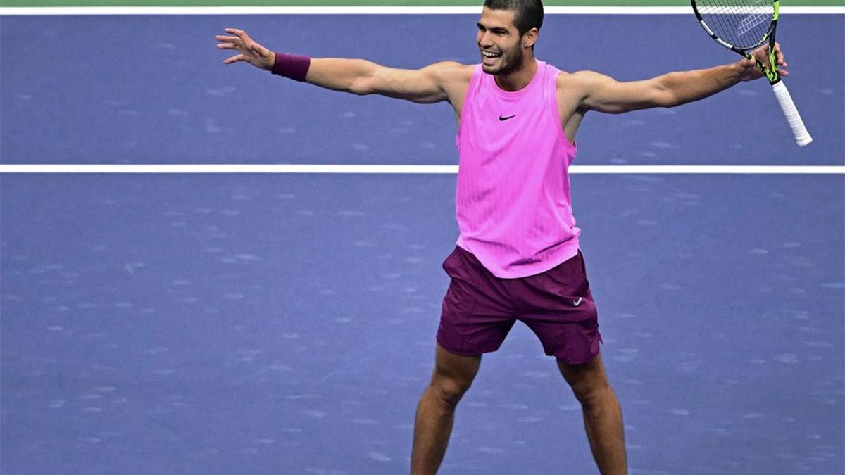 Es el final y Carlos Alcaraz gana su segundo US Open.