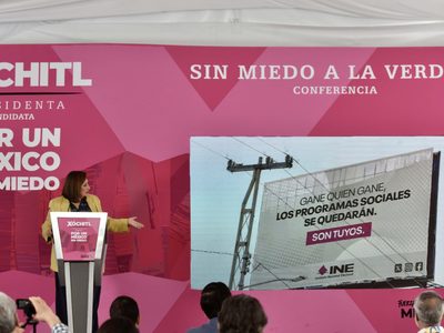 El Tribunal Electoral multa a Xóchitl Gálvez por utilizar el logotipo del INE