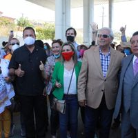 Bonilla toma caseta de cobro en BC; SCT anuncia acciones legales contra el gobernador