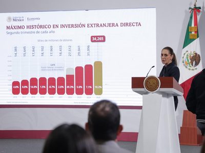 “Ni los aranceles pudieron con la economía mexicana”: Sheinbaum
