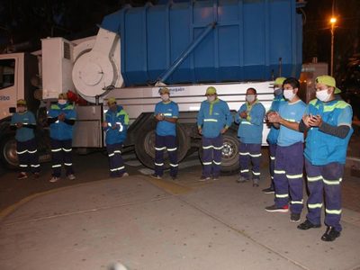 Reconocimiento de Gaido a los trabajadores municipales