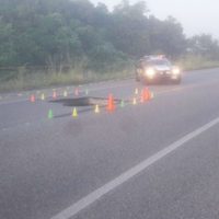 Otro socavón obliga al cierre parcial de la carretera federal Acapulco-Zihuatanejo