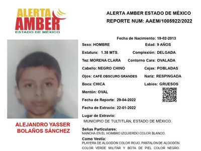 La FGJEM activó la Alerta Amber para localizar a tres hermanos sustraídos de su casa en Tultitlán