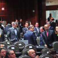 Al finalizar comparecencia del titular de la SHCP, el PRI y Morena se confrontan en San Lázaro