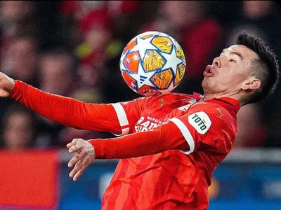 De Jong salva el empate 1-1 para el PSV Eindhoven de Chucky Lozano ante Borussia Dortmund