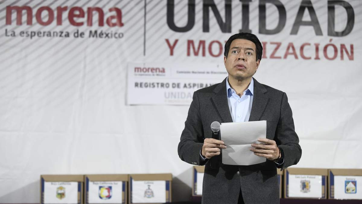 El dirigente nacional de Morena, Mario Delgado