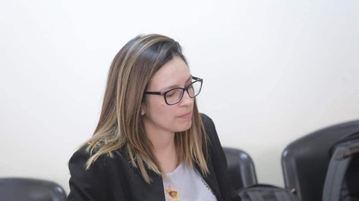 Julieta Silva y su abogado Roberto Castillo