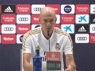 Zinedine Zidane reveló por error una información importante de una estrella del Madrid