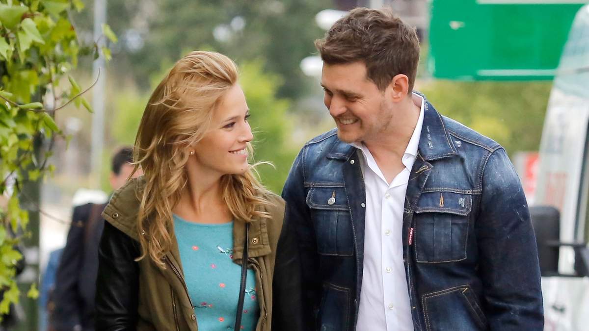 Michael Bublé y Luisana Lopilato. Fuente: (Instagram)