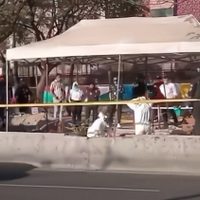 Hallan restos humanos en Eje Central, donde se instaló un campamento migrante en la CDMX
