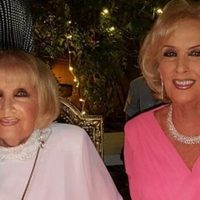 ¡Tan distintas! Reapareció Goldie, la gemela de Mirtha Legrand y sorprendió con su aspecto
