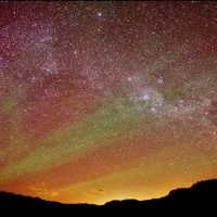 Qué pasó: mirá la misteriosa luz que cruzó el cielo de Villa La Angostura