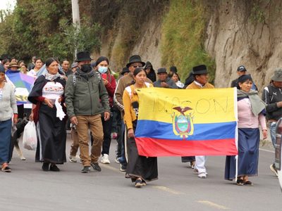 Un argentino será deportado de Ecuador tras participar en violentas manifestaciones en Imbabura
