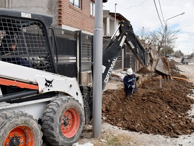 El IPVU comenzó las obras de gas para 40 familias