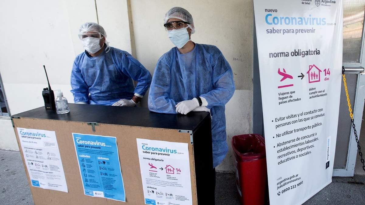 Coronavirus en Argentina. Fuente: (Twitter)