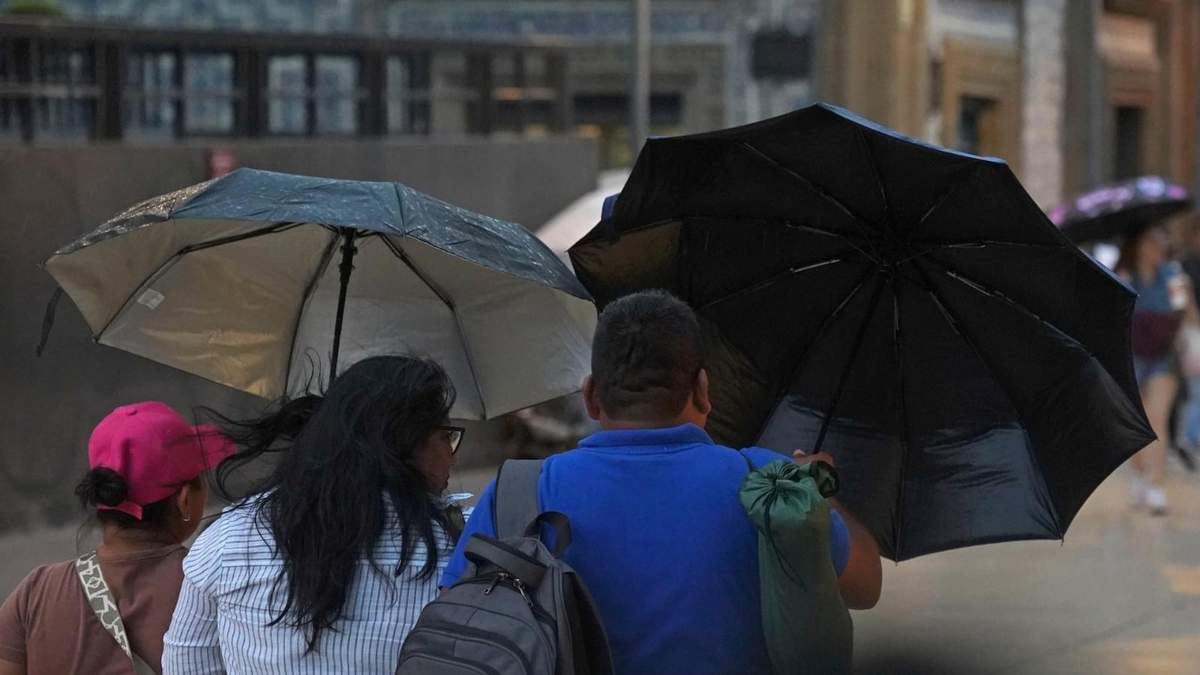Semana de chubascos y lluvias aisladas y fuertes