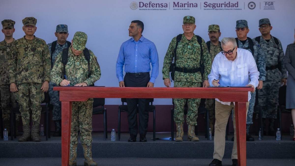 El gobernador Rubén Rocha presume disminución de homicidios dolosos en Sinaloa