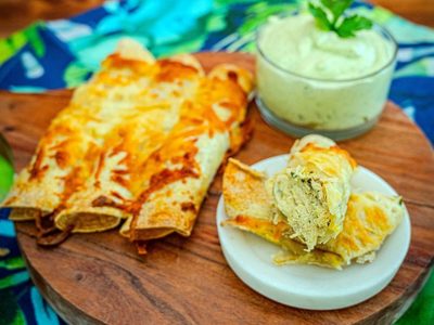 Rollitos de pollo y queso: si querés algo rico y fácil de hacer para este sábado, probá esta receta