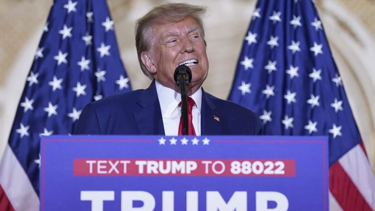 El expresidente estadunidense, Donald Trump