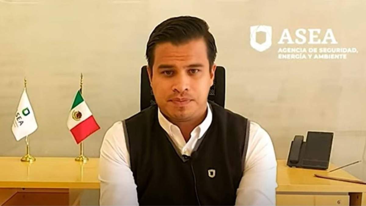 Ángel Carrizales López, titular de la ASEA