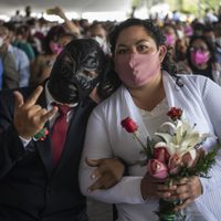 Más de 600 parejas se dan el “sí” en boda colectiva celebrada el 14 de febrero en Nezahualcóyotl