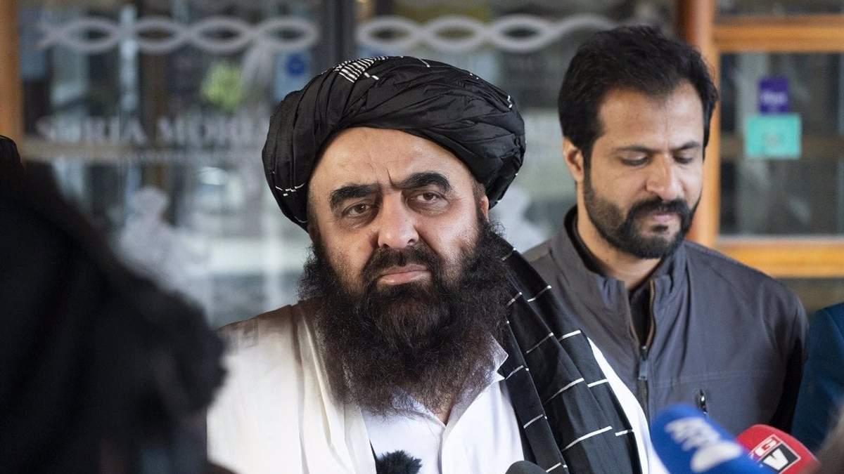 El ministro de Exteriores de las autoridades instauradas por los talibán en Afganistán, Amir Jan Muttaqi