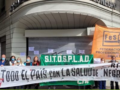 Comenzó el plan de lucha de cinco días en los hospitales de Río Negro