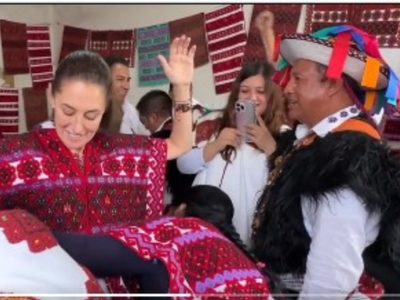 “No debe haber ningún tipo de violencia contra las mujeres”: Sheinbaum en Nayarit