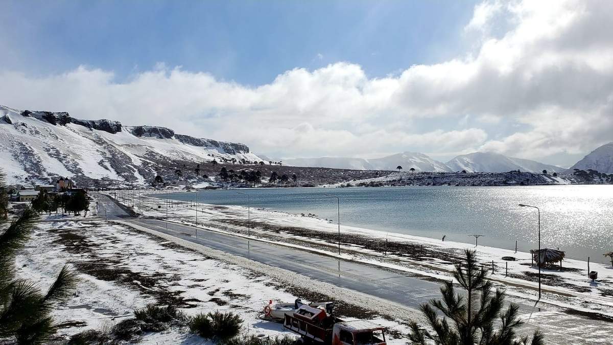 Día nublado y templado en Neuquén. Fuente: (Twitter)