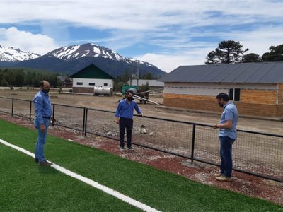 Autoridades recorrieron obras y proyectos en Moquehue