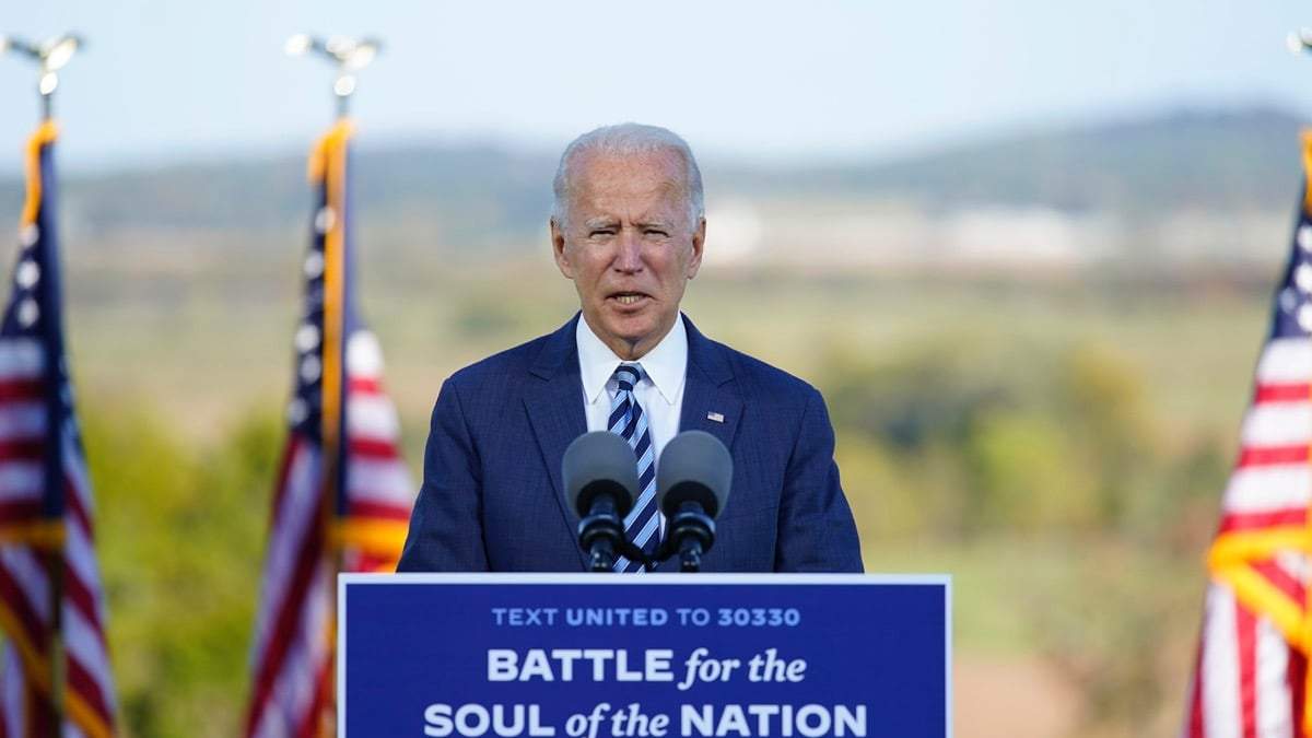 Joe Biden, candidato demócrata a la presidencia de EU. Foto: AP/ Andrew Harnik