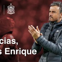 Luis Enrique deja la dirección técnica de la selección de España