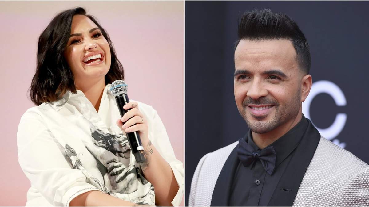 Demi Lovato y Luis Fonsi. Fuente: (Instagram)