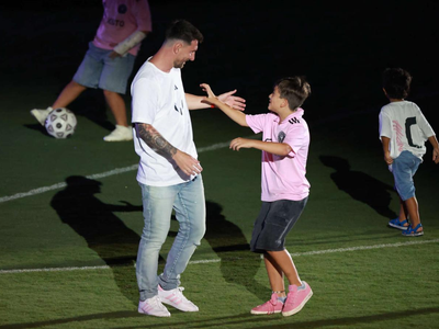 De tal palo, tal astilla: la impresionante marca que alcanzó el hijo de Lionel Messi en Inter Miami