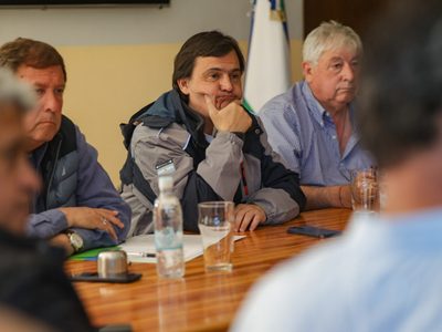 Río Negro avanza con obras viales en Bariloche con Alberto Weretilneck y Walter Cortes